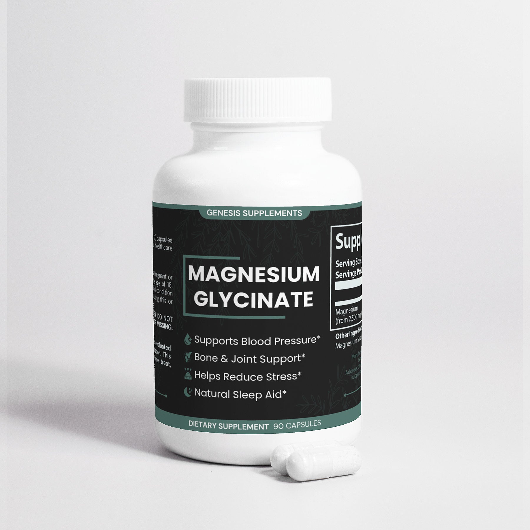 Magnesium Glycinate™ - Sleep, Stress, Calming Support