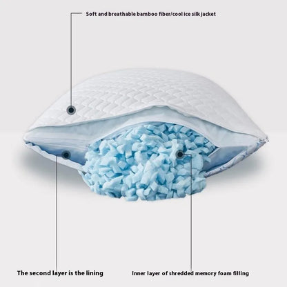 +FREE GIFT - Memory Foam Cooling Pillow