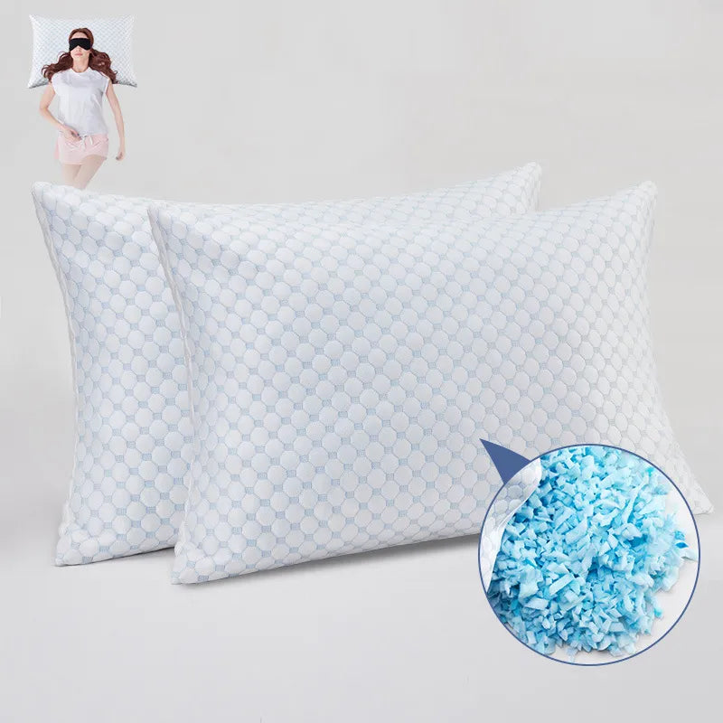 +FREE GIFT - Memory Foam Cooling Pillow